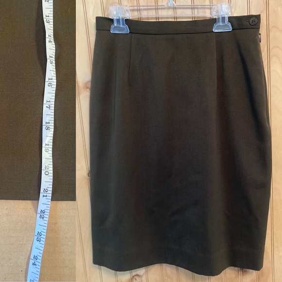 Jones New York Petite Vintage 1990-2000 Wool Skirt Suit size 6P - Picture 11 of 16